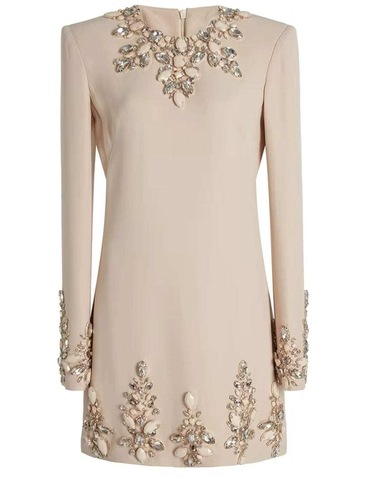 Lux All Beaded Mini Dress