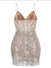 Load image into Gallery viewer, *NEW Twinkle Little Star Embellished Mini Dress