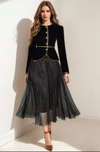 Load image into Gallery viewer, *NEW Velvet Chic Suit - jacket with elasticated skirt