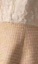 Load image into Gallery viewer, *NEW Baby Chic Tweed &amp; Lace Dress