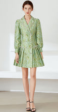 Load image into Gallery viewer, Pea green with pearl dress