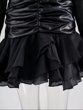 Load image into Gallery viewer, *NEW Black Orchard Mini Dress