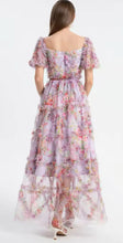 Load image into Gallery viewer, Floral Cascading Ruffles 
Maxi Dress - Comes in three colour ways