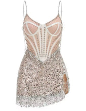 Load image into Gallery viewer, *NEW Twinkle Little Star Embellished Mini Dress