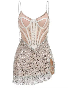 *NEW Twinkle Little Star Embellished Mini Dress