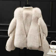 Load image into Gallery viewer, High Quality Faux Fur &amp; Leather Jackets - comes in 4 colours &amp; curve