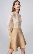 Load image into Gallery viewer, *NEW Baby Chic Tweed &amp; Lace Dress