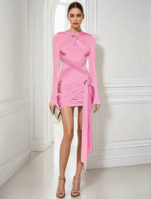 *NEW Bubblegum Bandage Mini Dress