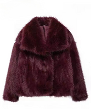 Load image into Gallery viewer, Faux Fur Jackets - comes in four colours