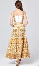 Load image into Gallery viewer, Porcelain Spaghetti Strap &amp; Maxi Skirt sets - comes in three colours