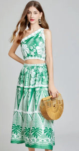 Gracious in Green Two Piece Set