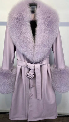 PREMIUM Faux Fur Real Leather Coats - comes in 7 colours & curve