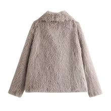 Load image into Gallery viewer, Faux Fur Jackets - comes in four colours