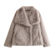 Load image into Gallery viewer, Faux Fur Jackets - comes in four colours