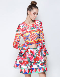 Comino Couture Colourful Pop Dress