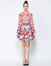 Load image into Gallery viewer, Comino Couture Colourful Pop Dress