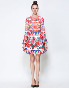 Comino Couture Colourful Pop Dress