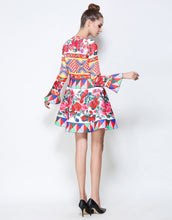 Load image into Gallery viewer, Comino Couture Colourful Pop Dress