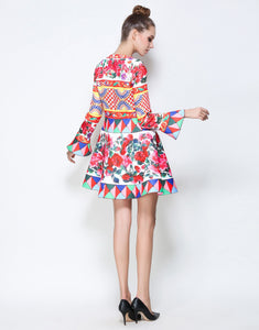 Comino Couture Colourful Pop Dress