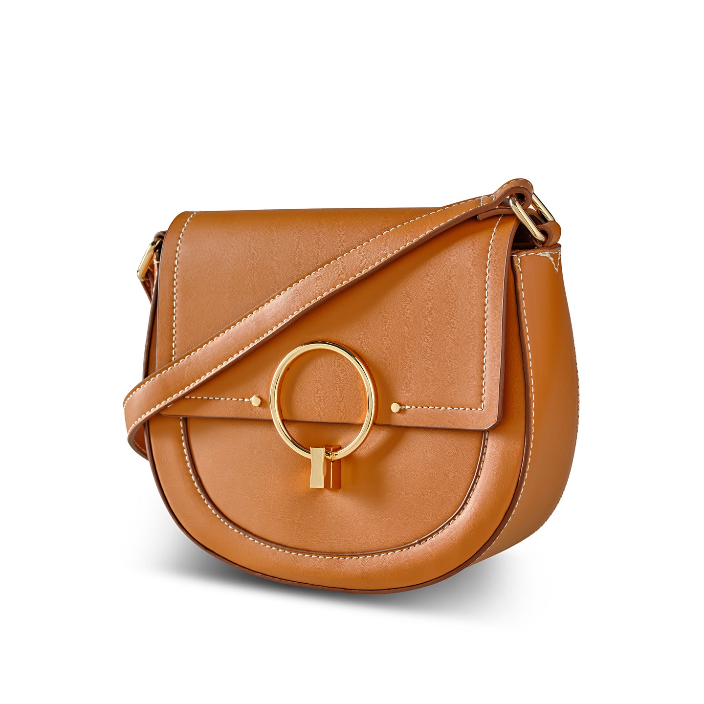 NEW! Tan saddle Bag ThreeSixFive