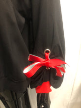 Load image into Gallery viewer, Black jumper with bow details sample sale