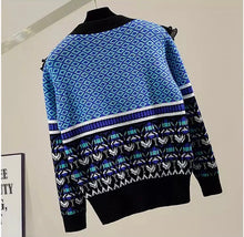 Load image into Gallery viewer, Oversized frill knitted jumper