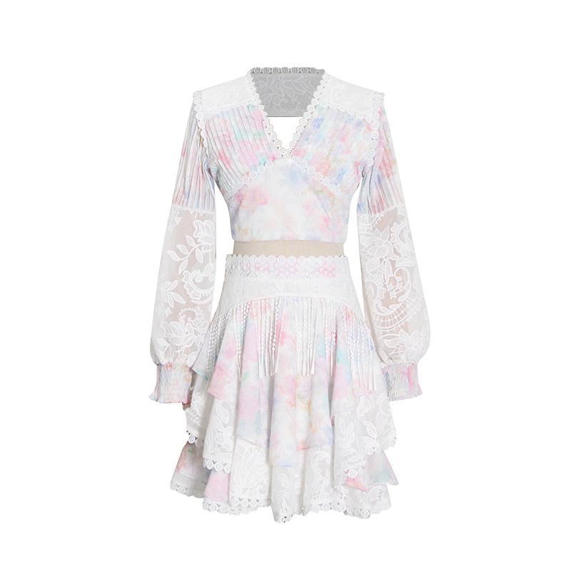 Lace & Pastel Boho two piece set *WAS £145*