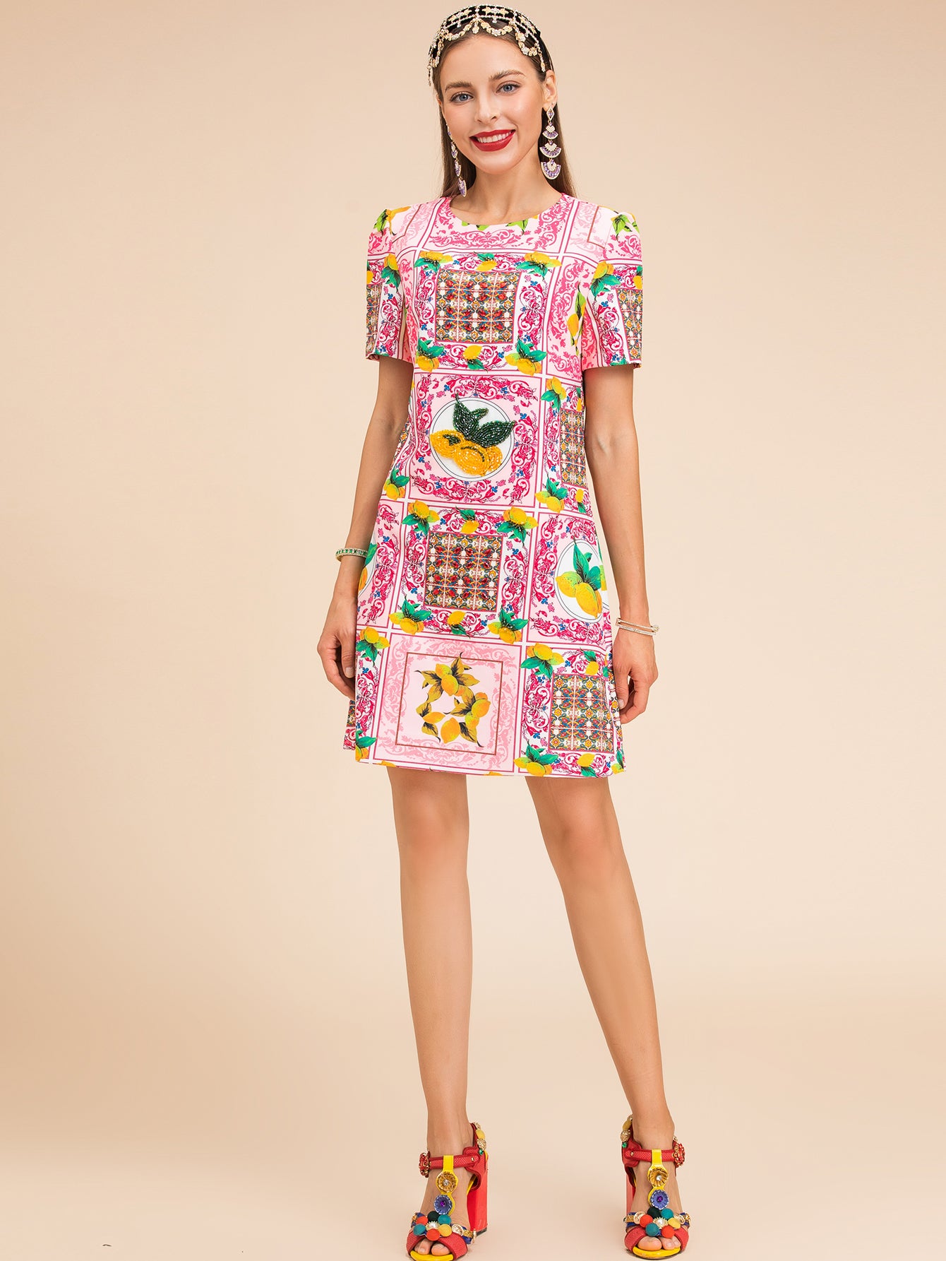 Lemon clearance shift dress