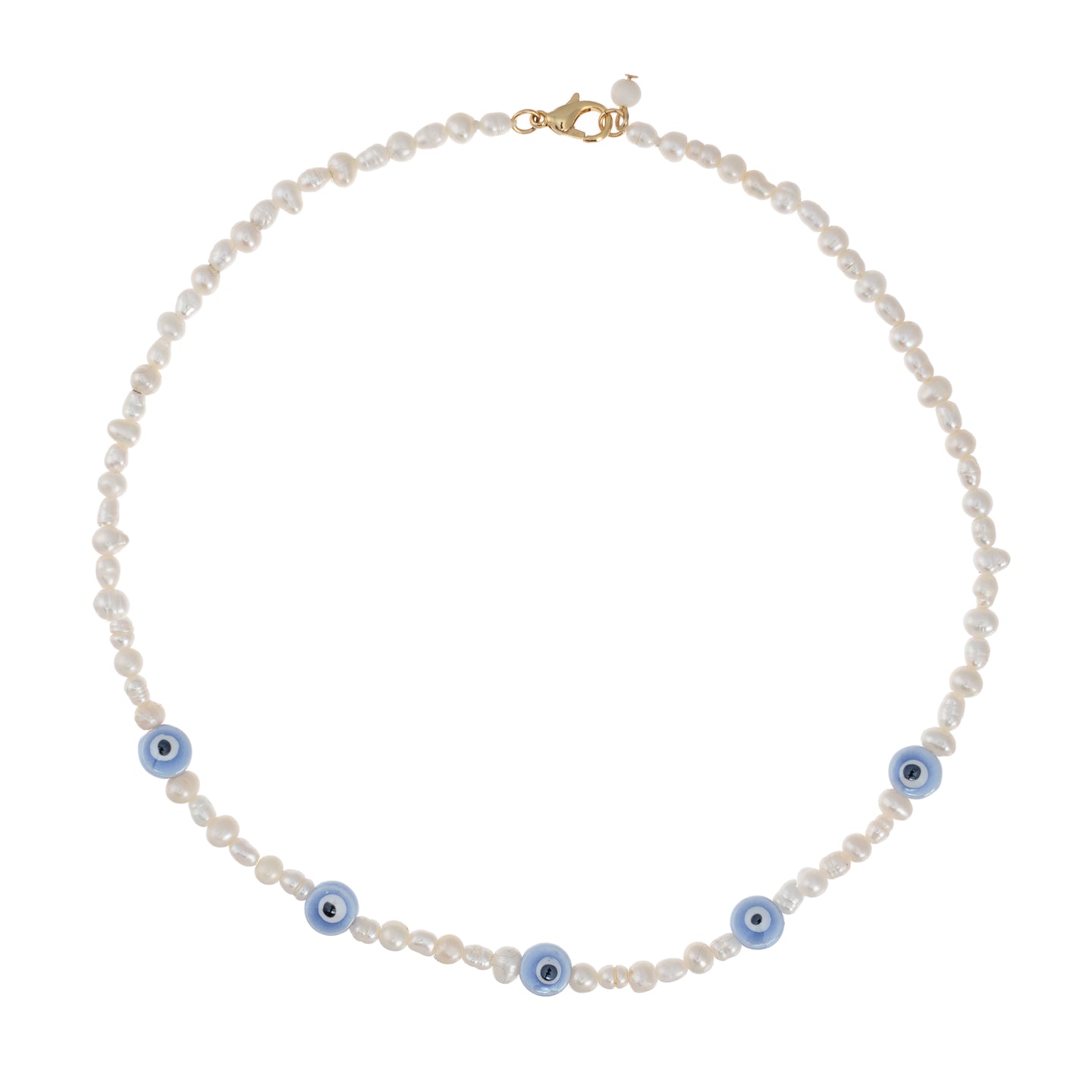 NEW! Evil Eye Pearl Choker by TALIS CHAINS